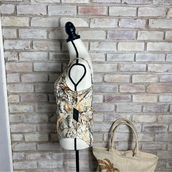 NWT Nip Tuck Retro' spective Jean Tummy Control One Piece Swimsuit - Picture 7 of 15